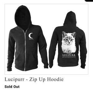 Blackcraft Cult Lucipur zip hoodie